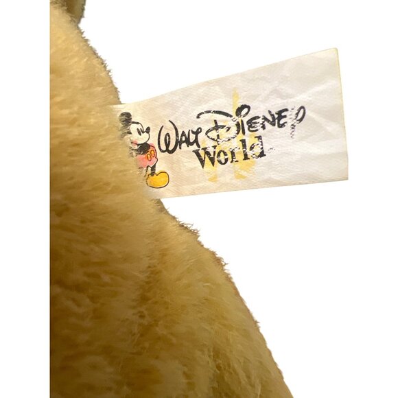 Vintage 90s Walt Disney World Simba Sitting Plush Lion King Cub 14" Tall - Picture 5 of 5